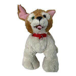 Build-A-Bear Workshop Promise Pet‎ Dog White, Pink & Brown Barks
